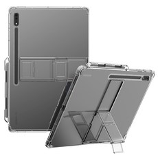 araree S Pen 收納 4段角度支架 Flexield SP 保護殼, 透明, 1個