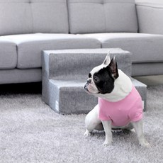 REDPUPPY 寵物狗 Quattrolley 寵物階梯 2階, 錫灰色, 1個