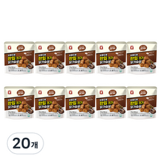 바로드숑 한입크기 닭가슴살 떡갈비맛, 110g, 20개