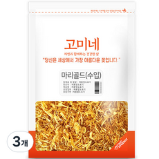 고미네 마리골드 꽃차 수입, 100g, 1개입, 3개