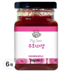 제주담움 무화과잼, 250g, 6개