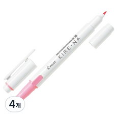 파이롯트 키레나 형광펜, 핑크, 4개