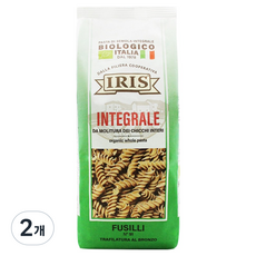 義大利 IRIS 有機全麥螺旋麵, 500g, 2個