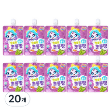 LeadersinPharm 奇妙萌可 噗通飲料 亮亮 青葡萄口味, 100ml, 20個