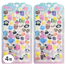 리배낭 3D입체 스티커10, 10, 4개