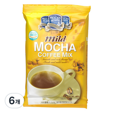 모카씨엔티 자판기용 커피믹스 마일드모카, 6개, 1개입, 900g