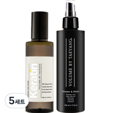 볼륨바이태양 케라틴 볼륨 180ml + 볼륨앤샤인 200ml 세트, 5개
