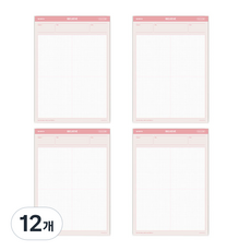 페이퍼리안 빌리브 스터디패드 B5, 쿼터, 12개