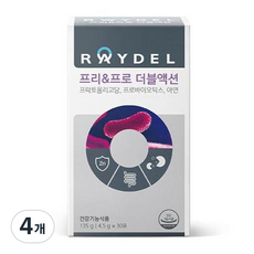 레이델 프리 프로 더블액션 유산균, 135g, 4박스