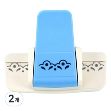 DAISOY 蕾絲邊框裝飾造型打孔機, 2個, TYPE 03 圓形花蕾絲