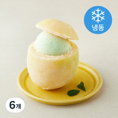 지엔씨푸드 멜론향 아이스 (냉동), 6개, 1개입, 130ml