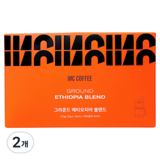 IncCoffee 衣索比亞綜合研磨咖啡, 15入, 2個, 15g