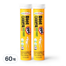 everteen 藤黃果&綜合維他命發泡錠 檸檬口味, 18顆, 60個