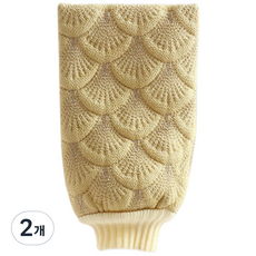 여비홈 저자극 때밀이 벙어리 타올, 랜덤발송, 2개, 1개입