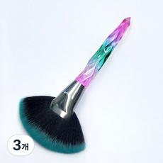 Cakas 豐盈刷毛水晶除塵刷 KN-B30, 混合色(KN-B3081), 3個