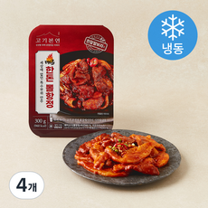 고기본연 매콤 한돈 뽈항정 (냉동), 4개, 300g