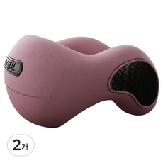 소울리치 목이 편안한 낮잠베개, 핑크, 2개