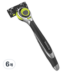도루코 페이스 3D 모션 면도기, 1개입, 6개