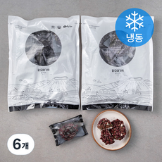 제주떡집 팥 오메기떡 (냉동), 40g, 10개입, 6개