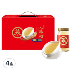 老協珍 無添加糖人蔘精禮盒, 14罐, 4盒
