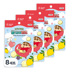 짱구는못말려 플라잉 웨일즈 쿨케어 밴드 레드 랜덤발송 세트, 18매, 8세트