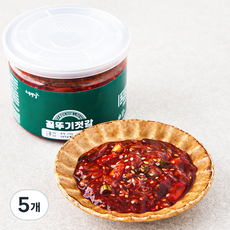초록햇살 꼴뚜기젓갈, 250g, 5개