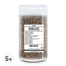 고미네 치아시드 용기, 550g, 5개