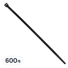 에이버리데니슨 케이블 타이, 600개, 흑색