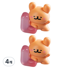 라벤티아 LOVE YOU 퍼피 피규어 타입2, 4개