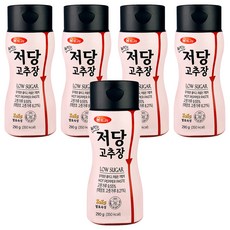 WOOMTREE 低糖韓式辣醬, 5個, 290g