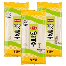 Poongkukmyeon 味國麵 細麵, 1kg, 3個
