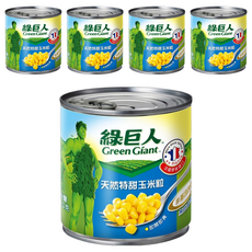 Green Giant 綠巨人 天然特甜玉米粒, 340g, 5罐