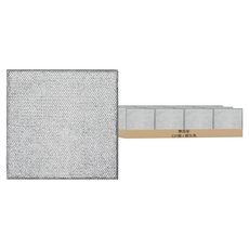 樂居家 雙層銀絲洗碗布, 銀灰色, 20個裝, 6組