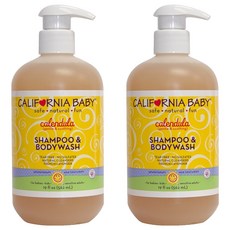 [쿠팡 직수입] 캘리포니아베이비 샴푸 앤 바디워시 카렌듈라, 562ml, 2개