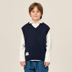 YALE KIDS 兒童V領針織背心 YJCTVED33160