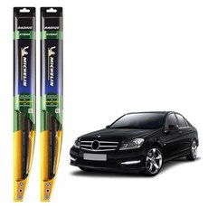 MICHELIN 米其林 Radius Hydroedge混合式雨刷組, Benz C200 W204