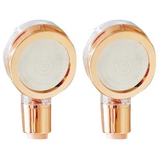 短版蓮蓬頭 玫瑰金, 2個