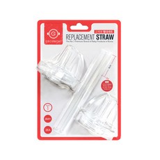 Grommimi 替換吸管套裝步驟 1, 第一階段(6個月以上適用), 白色, 1組