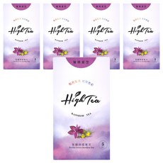 High Tea 伂橙 彩虹茶璀璨星空紫蘇綠國寶茶, 2g, 5包, 5盒