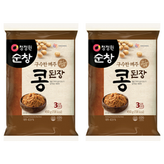 清淨園 Sunchang 香濃麴塊大豆醬, 450g, 2個