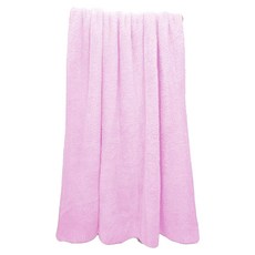 OK-PO-LO 好馬牌 長毛絨超激吸水大浴巾, 櫻花粉, 1條