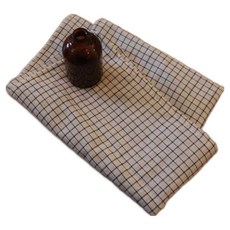 雙地球自然格子廚房十字架 45 x 65cm, 單一顏色, 1個