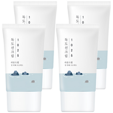 라운드랩 1025 독도 선크림 SPF 50+ PA++++, 50ml, 4개