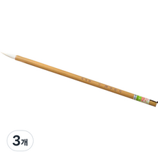 JNJ 사군자붓 필방 한문 서예붓 배이지, 3개, 소