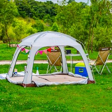 WOLFLAUNCH 多功能帳篷, 灰色, 2個人