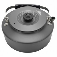 Campingmoon 柯曼 超輕量戶外茶壺 S1500 18 x 16cm 220g, 鐵灰色, 1個