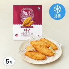대구생선까스 (냉동), 1kg, 5개