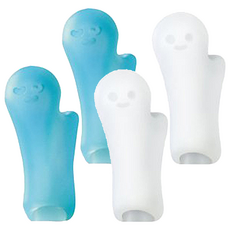 日本 SONiC 麻糬握筆器 右手 SK-6417, 藍色 + 白色, 4個