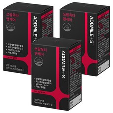 애드마일스 쏘팔옥타 맨케어 15g, 3개, 30정
