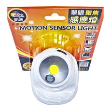 明沛 單眼聚焦感應燈 2個入, 2個